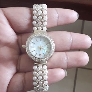 A gold watch